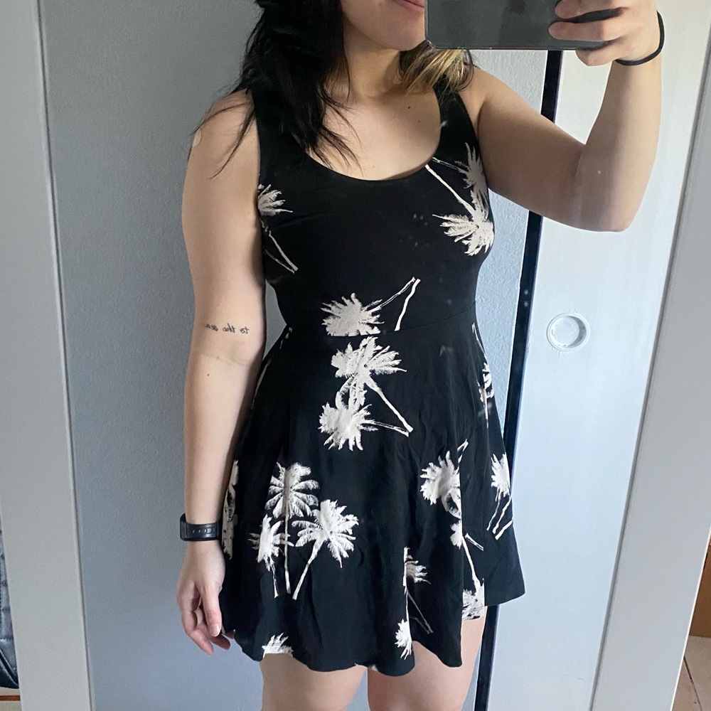 PINK Victoria's Secret - Palm Tree Skater Dress
